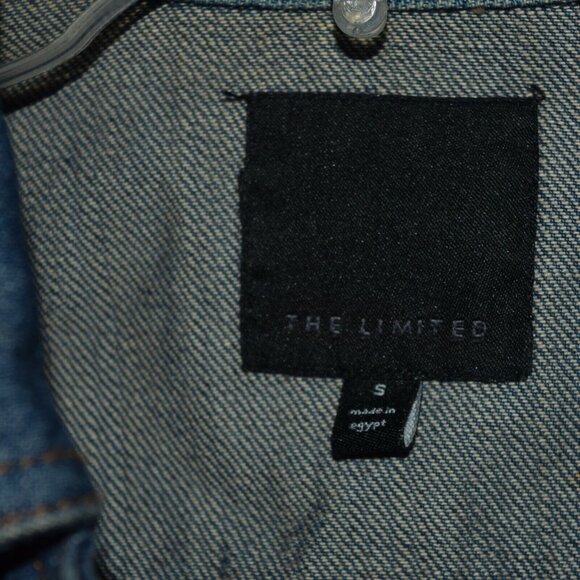 THE LIMITED Women's Sz S Denim Jean Jacket - GREAT CONDITION Nice! - Picture 3 of 7